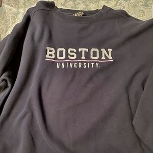 Vintage Boston university sweatshirt